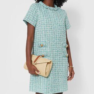 TUCKERNUCK Tweed Jackie Dress in seaglass color